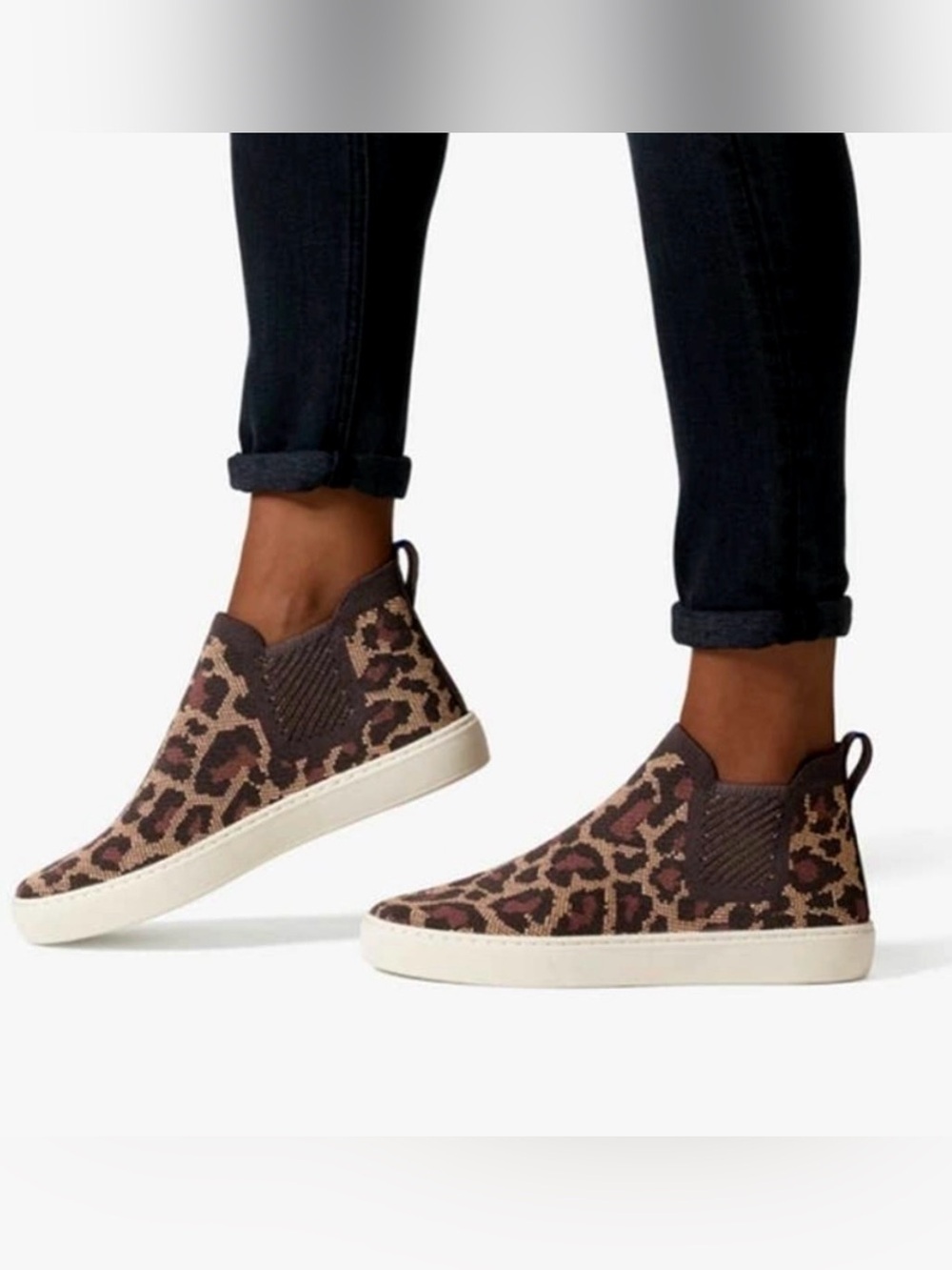 ROTHY’S The Chelsea Wildcat High Top Sneakers Limited Edition Size 9.5.